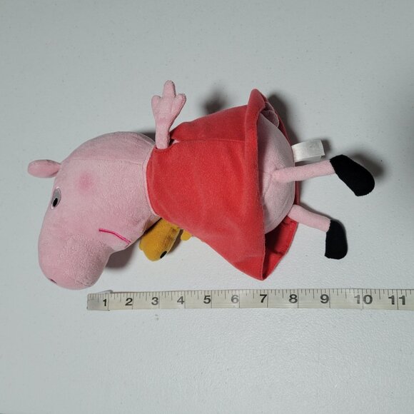 Nickelodeon Nick Jr TY Peppa Pig 9 in Plush Teddy Bear Dress Stuffed Animal Toy - Picture 6 of 6